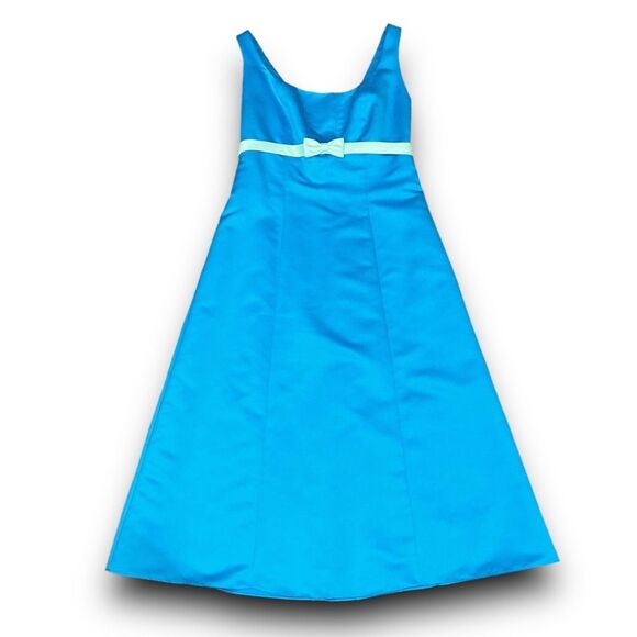 Eden Maids Bridesmaid Edition Retro Vintage Teal with a Light Mint Pale Green Bo - Picture 2 of 10